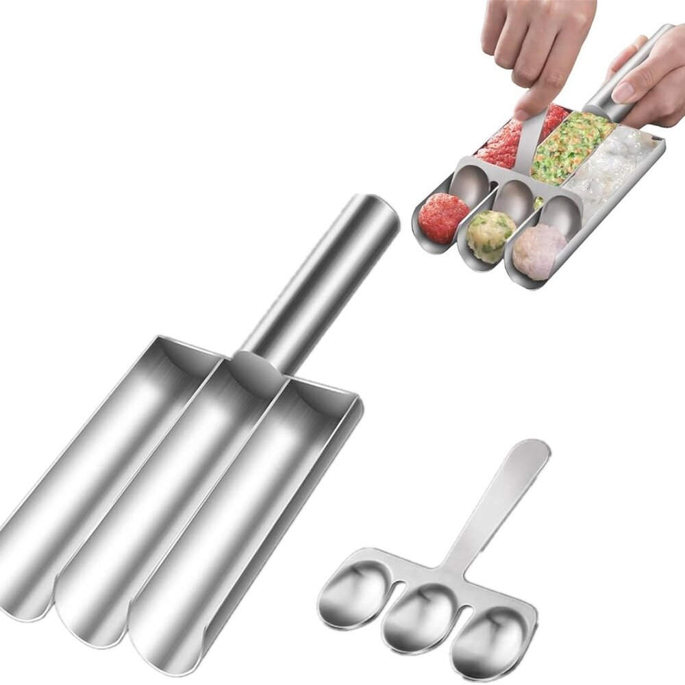 Creative Kitchen Triple Meatball Maker - Picture 2 of 5